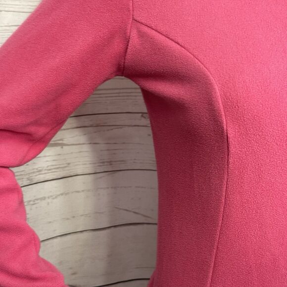 Terry Bicycles Fleece Cold Weather Cycling Jacket Small Bubble Gum Pink 1/2 Zip - Picture 5 of 12